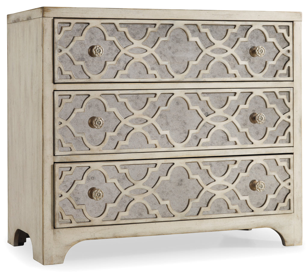 Sanctuary Fretwork Chest-Pearl Essence | Hooker Furniture - 3023-85001