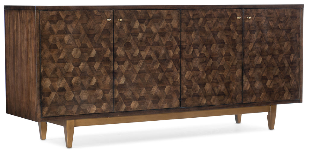 Melange Alpine Four-Door Credenza | Hooker Furniture - 638-85520-85