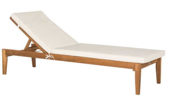 Safavieh Azusa Sunlounger - Natural/Beige