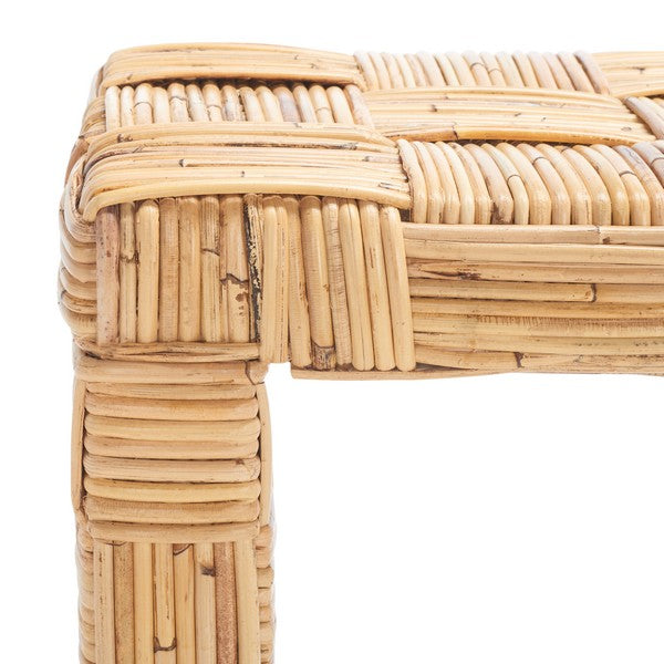 Safavieh Adkin Rattan Console - Honey Natural