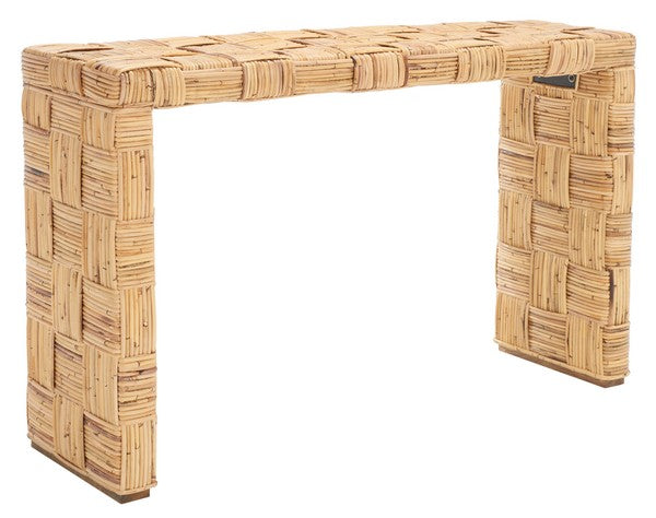 Safavieh Adkin Rattan Console - Honey Natural