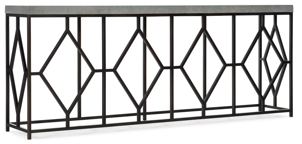 Ciao Bella Metal and Faux Concrete Console Table | Hooker Furniture - 5805-85002-00