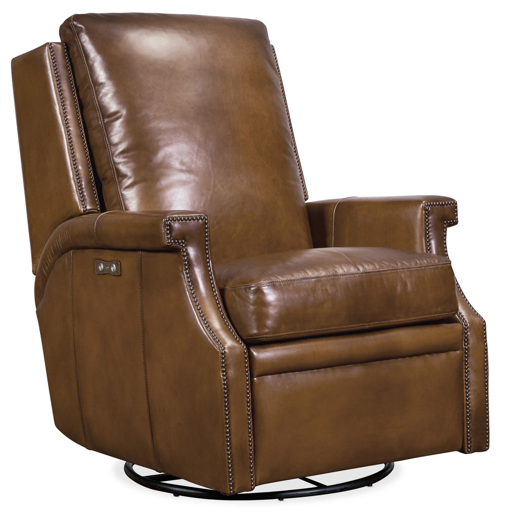 Collin PWR Swivel Glider Recliner | Hooker Furniture - RC379-PSWGL-083