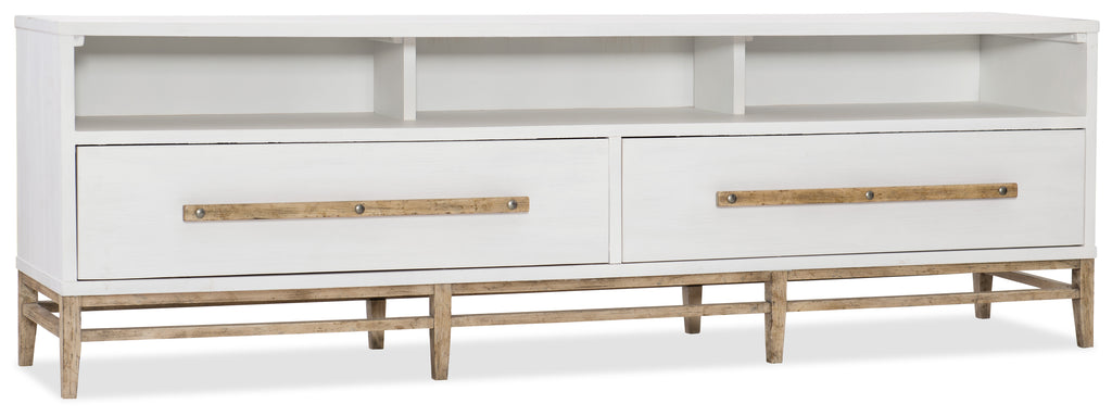 Urban Elevation Low Entertainment Console | Hooker Furniture - 1620-55488-WH